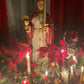 Chango Macho Protection & Abundance Hand-Carved Candle + Shango + Saint Barbara + 24K Gold + Sango + Xango