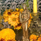 La Fortuna Fixed Candle + Tyche + Abundantia + Luck + Money Drawing + 24K Gold Leaf + Roman & Greek Goddess