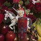 Chango Macho Protection & Abundance Hand-Carved Candle + Shango + Saint Barbara + 24K Gold + Sango + Xango
