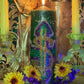 Money Drawing Hand-Carved Candle + Fast Luck + 24K Gold + Hand Carved