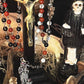 Santa Muerte 3 Robes Rosary + Gemstone + Blessed + Traditional Colors + Sterling Silver Plated Chain + Handcrafted + Rosario + All-Purpose