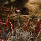 Santa Muerte Roja Evil Eye Rosary de Hilo + Love + Passion + Domination + Money + Handcrafted + Rosario