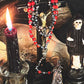 Santa Muerte Negra y Roja Reversing Evil Eye Rosary de Hilo + Handcrafted + Rosario