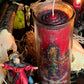 Baron del Cementerio Hand-Carved Candle + Reversing + Baron of the Cemetery + San Elias + Saint Elijah + Revocacion + Revocation
