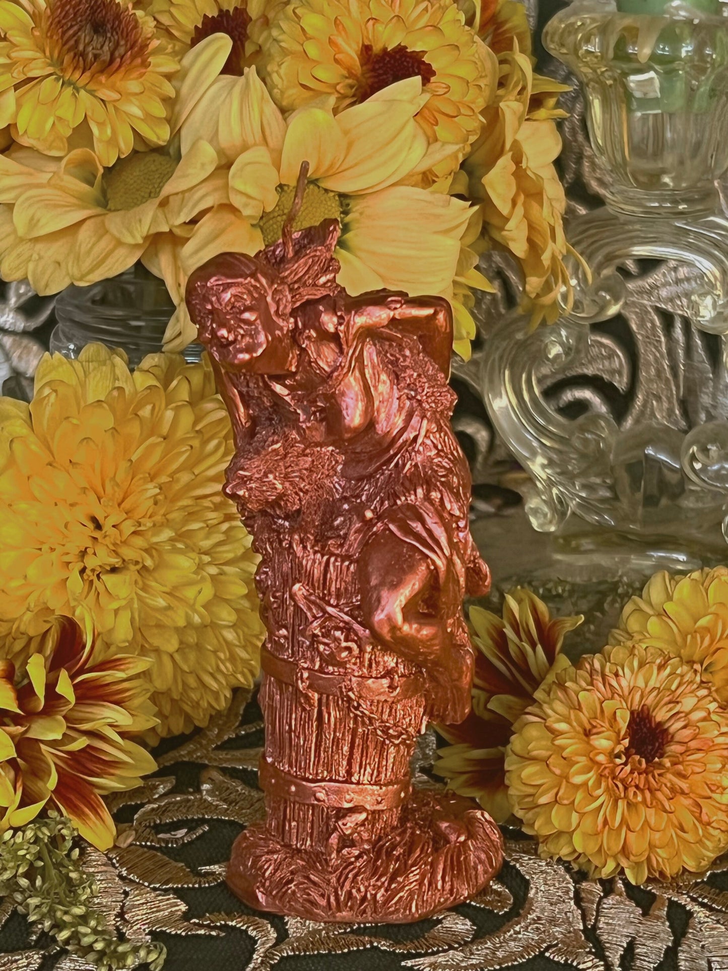 Baba Yaga Candle + Witch + Witchcraft