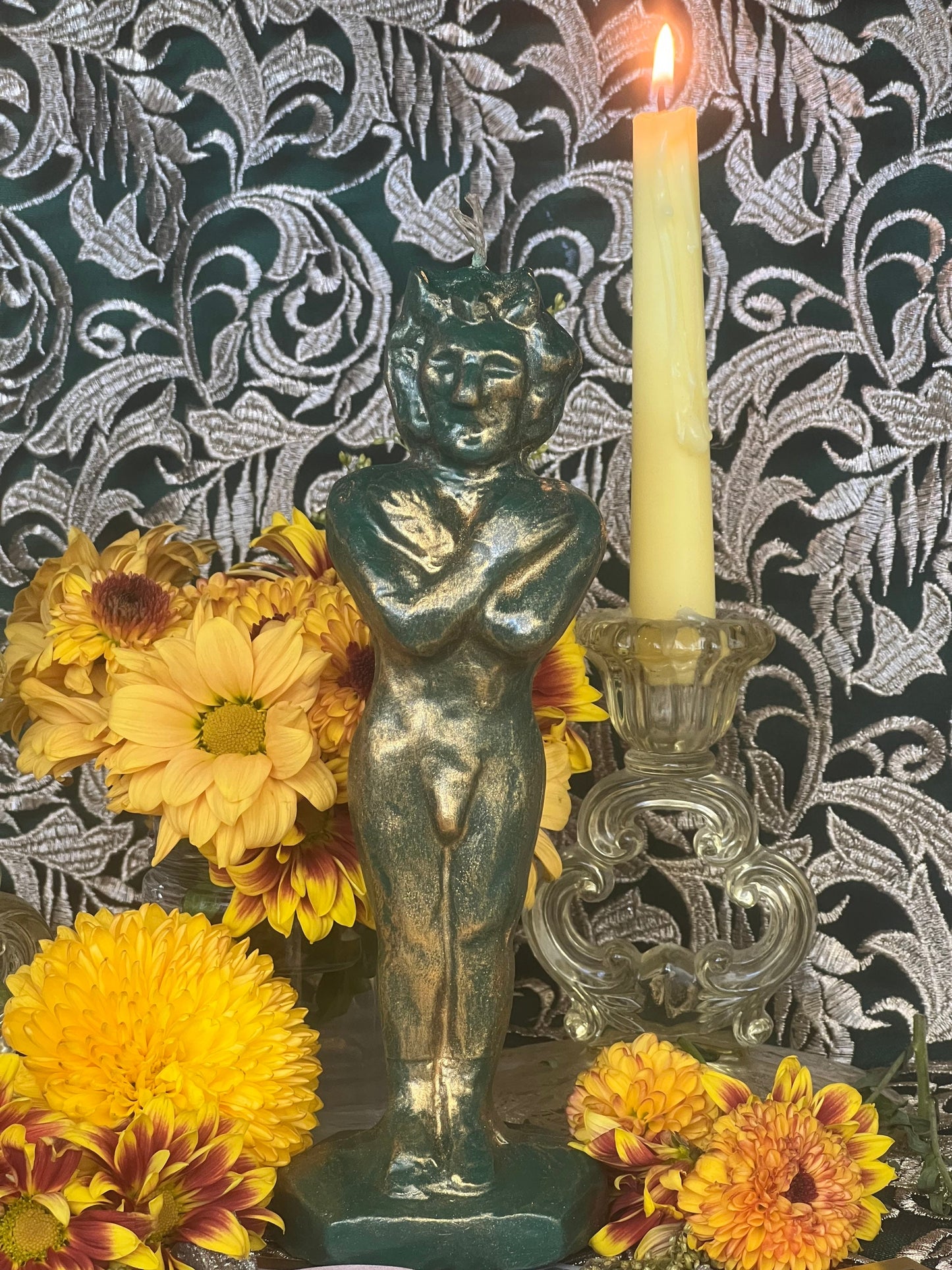 Devil Figure Candle + Horned God + Run Devil Run + Lust + Repel Evil + Luck + Corre Diablo