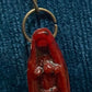 Santa Muerte Roja Rosary + with or without Heart Beads + Blessed + Handcrafted + Rosario