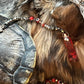 Santa Muerte Roja Evil Eye Rosary de Hilo + Love + Passion + Domination + Money + Handcrafted + Rosario
