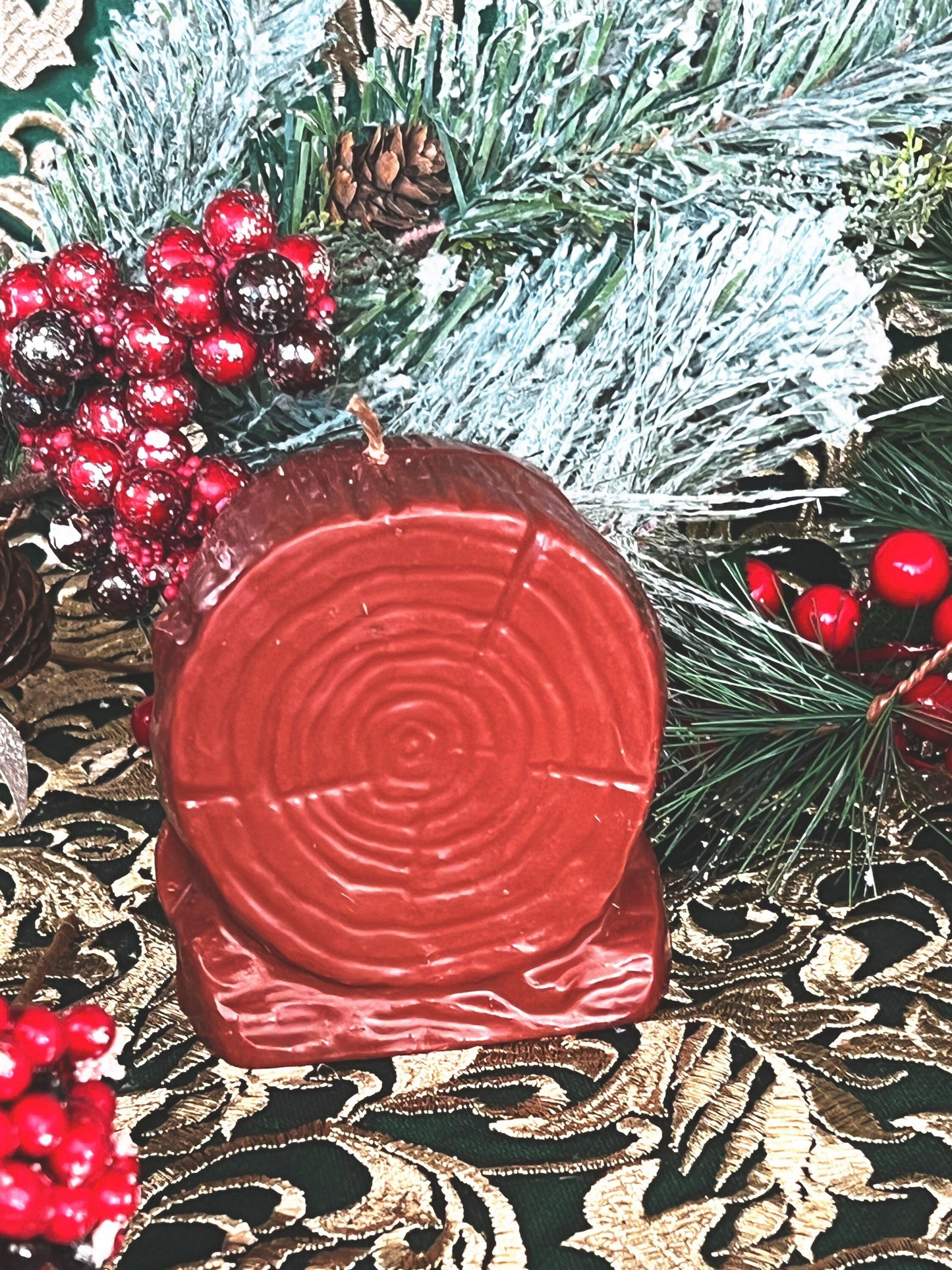 Deer Candle + Yule + Imbolc + Solstice + Sabbat + Reindeer + Witch