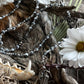 Santa Muerte Blanca Evil Eye Rosary de Hilo + Blessed + Handcrafted + Rosario