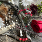 Santa Muerte Blanca Rosary + Three Robes + Sterling Silver Plated Chain + Traditional Colors + Blessed + Rosario