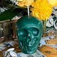 Loadable Skull Candle + Influence Thoughts + Hoodoo + Voodoo + Conjure
