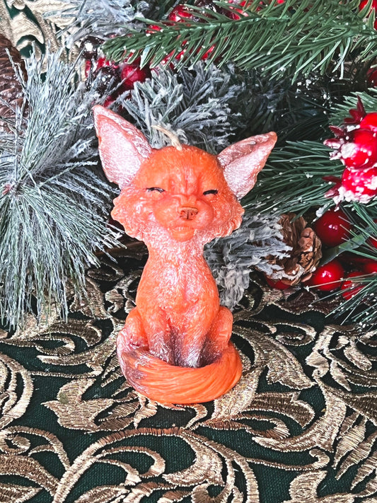 Fox Candle + Lenormand + Fast Results + Luck + Chinese Witchcraft + Witch + Trickster + Inari + Kitsune