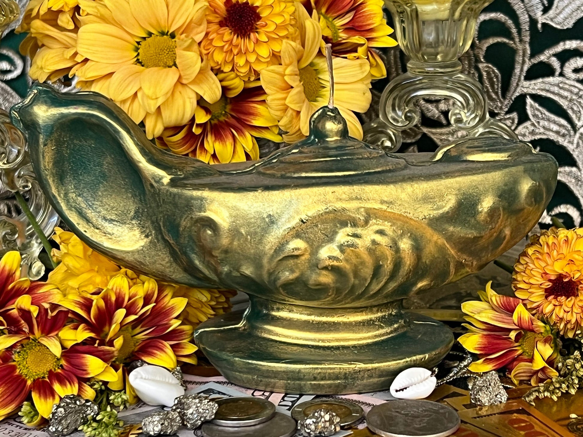 Magic Genie Lamp Candle + Granting Wishes