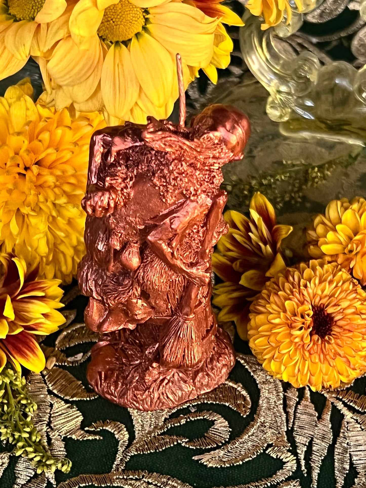 Baba Yaga Candle + Witch + Witchcraft
