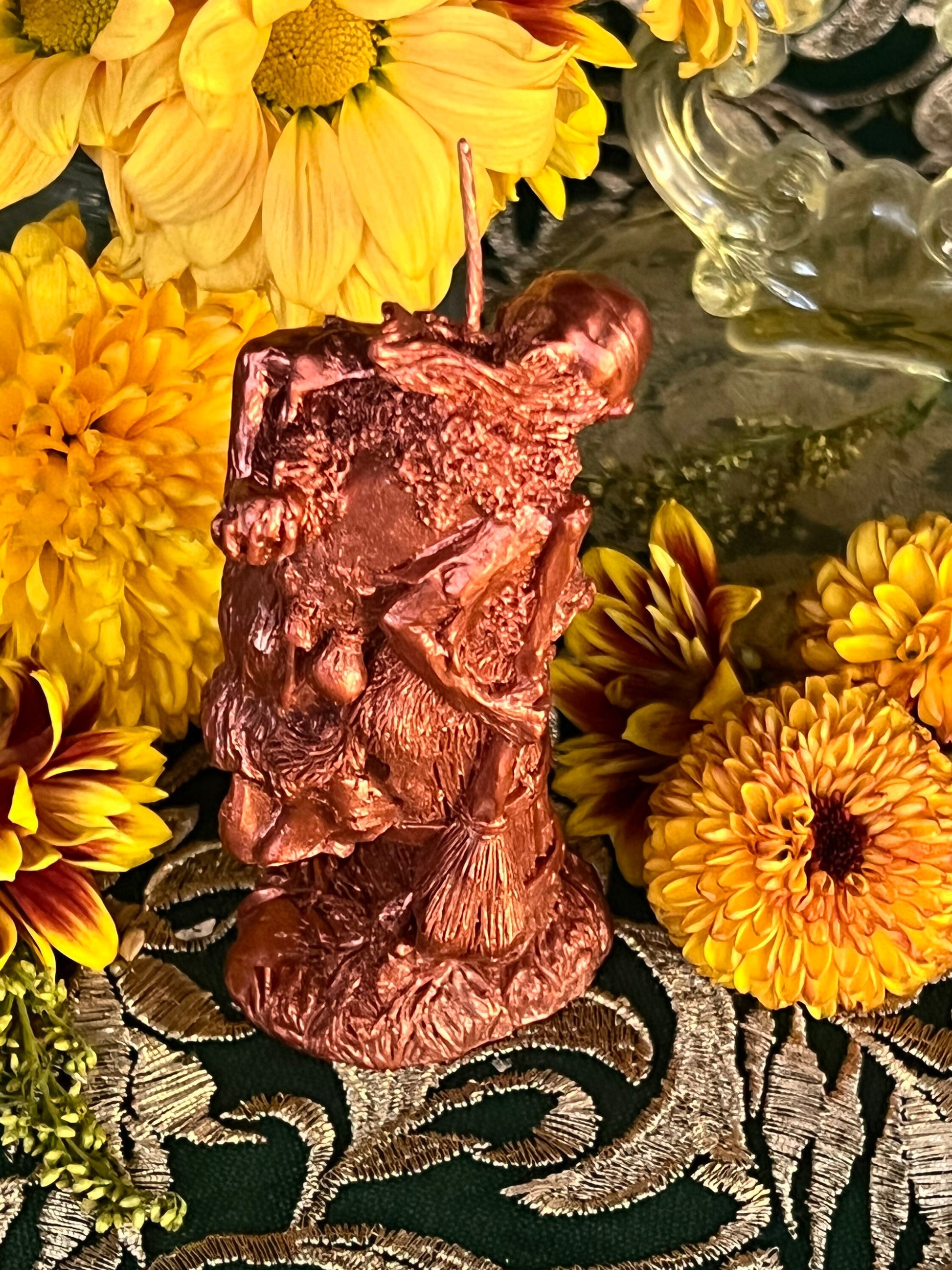Baba Yaga Candle + Witch + Witchcraft