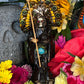 Santa Muerte Azteca Statue + 24K Gold + Baptized + Fixed + Made in Mexico + Aztek