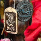 Santa Muerte Azteca Statue + 24K Gold + Baptized + Fixed + Made in Mexico + Aztek