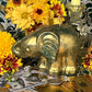 Elephant Candle + Lucky + 24K Gold Leaf + Make Money Moves
