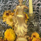 Lady Justice Candle + 24K Gold Leaf