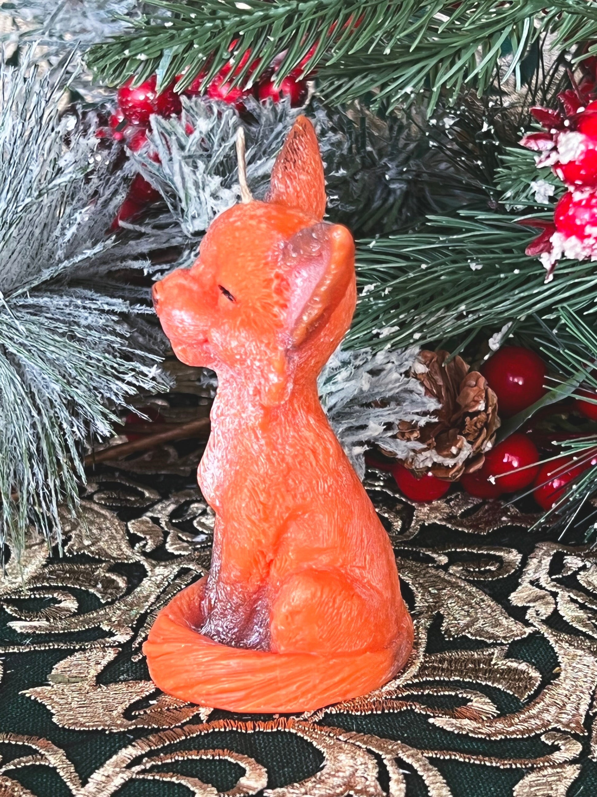 Fox Candle + Lenormand + Fast Results + Luck + Chinese Witchcraft + Witch + Trickster + Inari + Kitsune