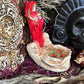 Santa Muerte Roja Statuette in Hands + Baptized + Blessed + Fixed + Made in Mexico