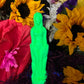 Neon Female Figure Candles + Glows under Blacklight