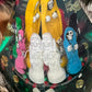 Santa Muerte Siete Colores Pyramid 4” + Fixed + Made in Mexico