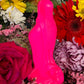 6” Neon Praying Mary Candle + Blessings + Spirituality + Glows under Blacklight