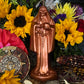 Santa Muerte Cobre Candle + Fast Luck + Blessed + Copper