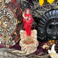 Santa Muerte Roja Statuette in Hands + Baptized + Blessed + Fixed + Made in Mexico