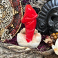Santa Muerte Roja Statuette in Hands + Baptized + Blessed + Fixed + Made in Mexico