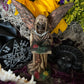 Santa Muerte Bone with Copper Wings Statue + Hueso + Baptized + Fixed + Made in Mexico
