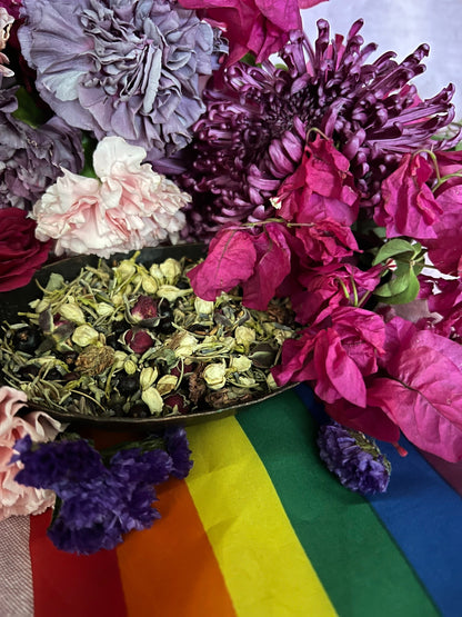 Gay Love Herbs + Candle Dressing