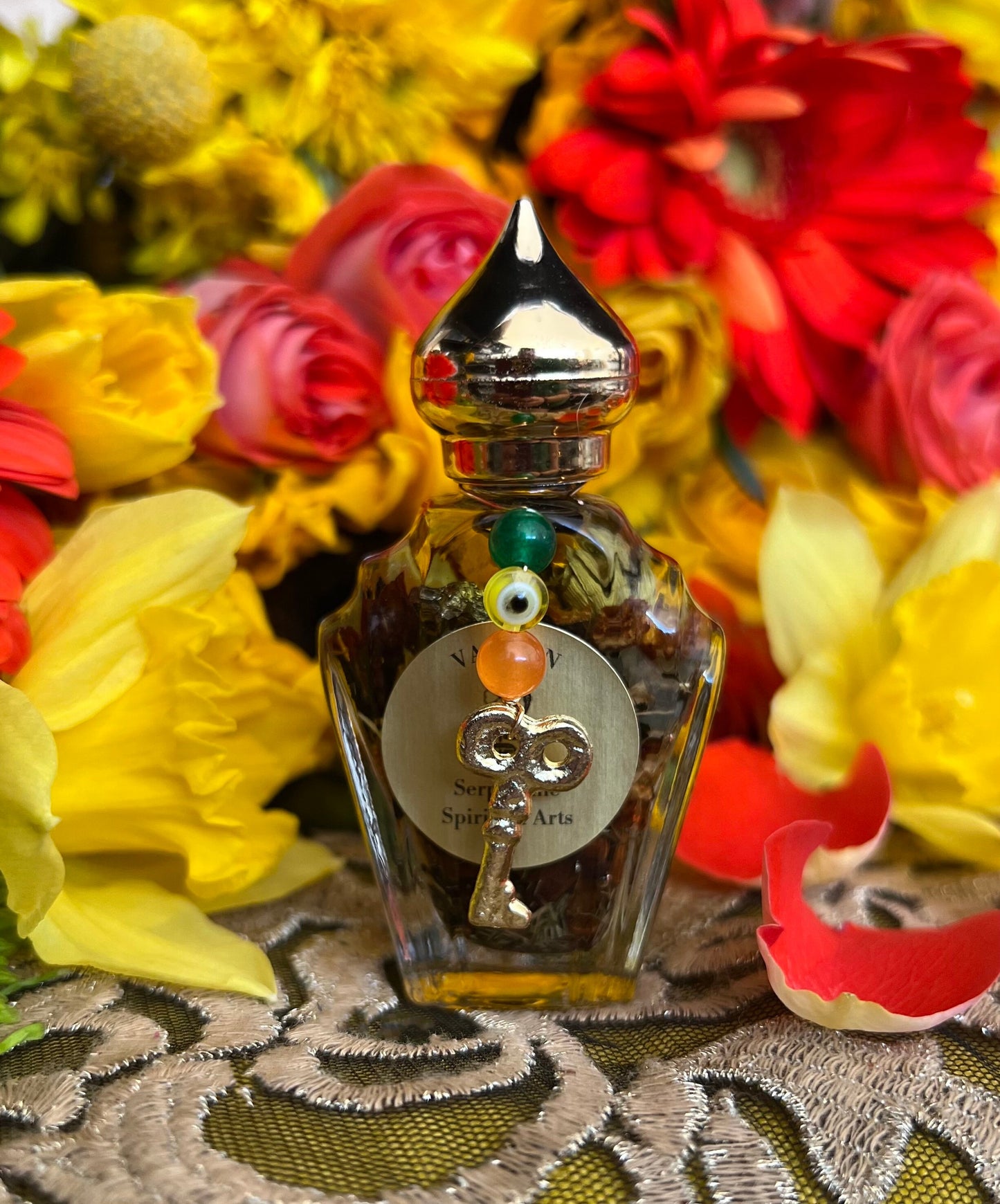 Van Van Oil + Luck + Money + Love + 24K Gold + Multi-Purpose Oil + Traditional New Orleans Conjure + Mercury Retrograde