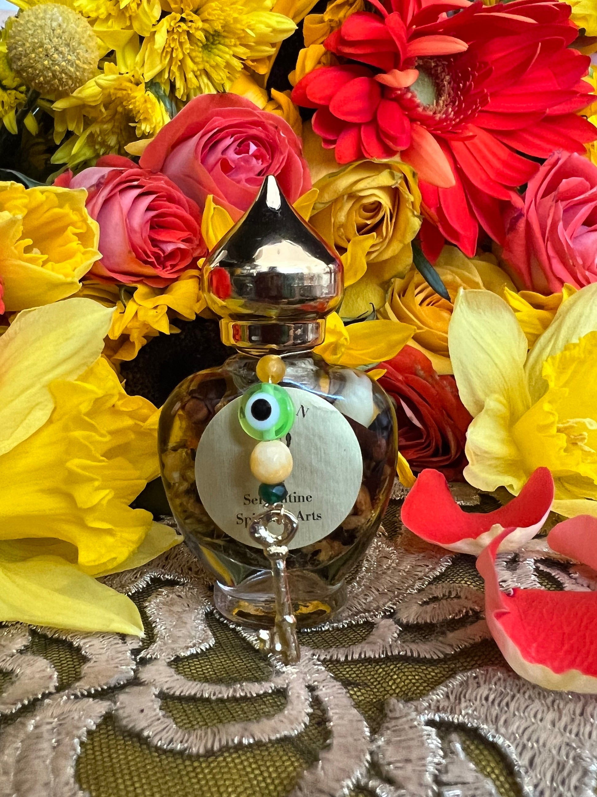 Van Van Oil + Luck + Money + Love + 24K Gold + Multi-Purpose Oil + Traditional New Orleans Conjure + Mercury Retrograde