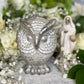 Owl Candle + Sante Muerte + Hecate + Wisdom + Passing Exams
