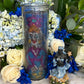 Yemaya Handa-Carved Candle + Family Protection + Orisha + Santeria + Ifa + Yoruba + Lukumi + Santerismo