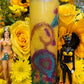 Oshun Hand-Carved Candle + 24K Gold + Ochun + Orisha + Santeria + Ifa + Yoruba + Lukumi + Santerismo