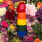 Gay Pride Penis Candle + Passion + Sex + Casual Encounters + Rainbow