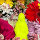 4” Neon Praying Mary Candle + Blessings + Spirituality + Glows under Blacklight