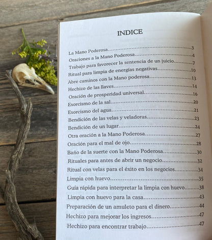 La Mano Poderosa + From Mexico *NEW BOOK* Libro