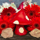 Mushroom Candle + Fairy + Faery + Fae