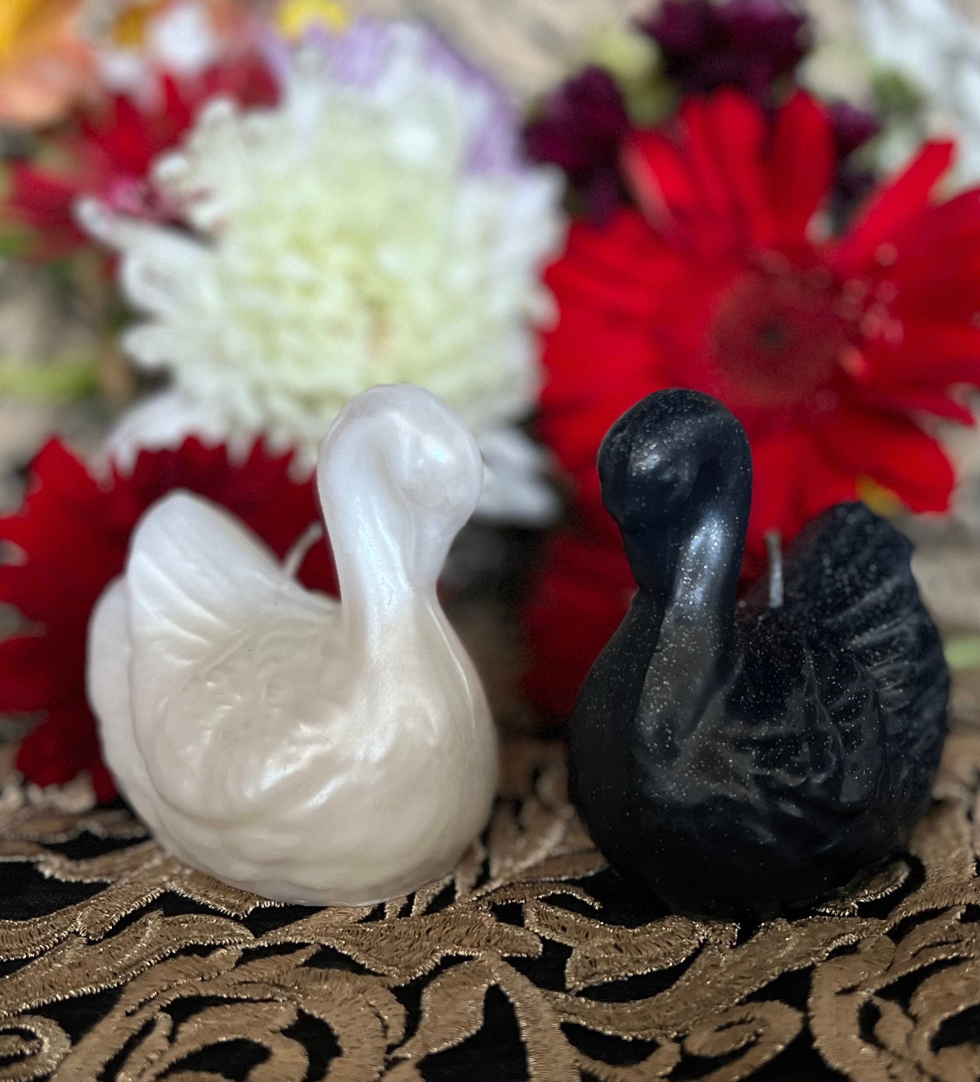 Swan Candle + Love + Aphrodite