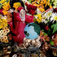 Santa Muerte Roja Statue 9” + Baptized + Vencedora + Fixed + Made in Mexico