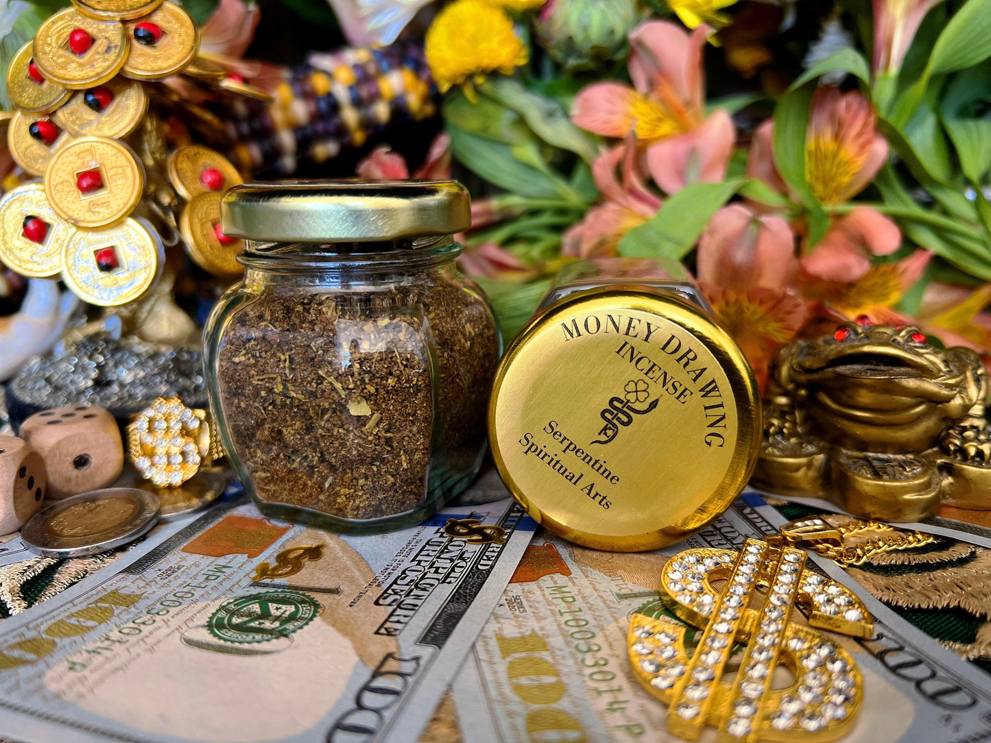 Money Drawing Incense + Prosperity + Abundance + Jala Dinero