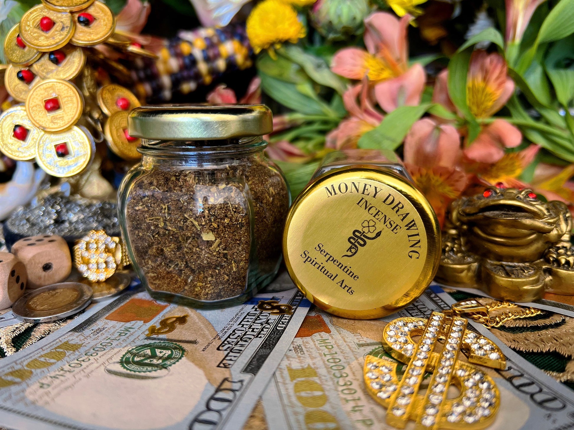 Money Drawing Incense + Prosperity + Abundance + Jala Dinero