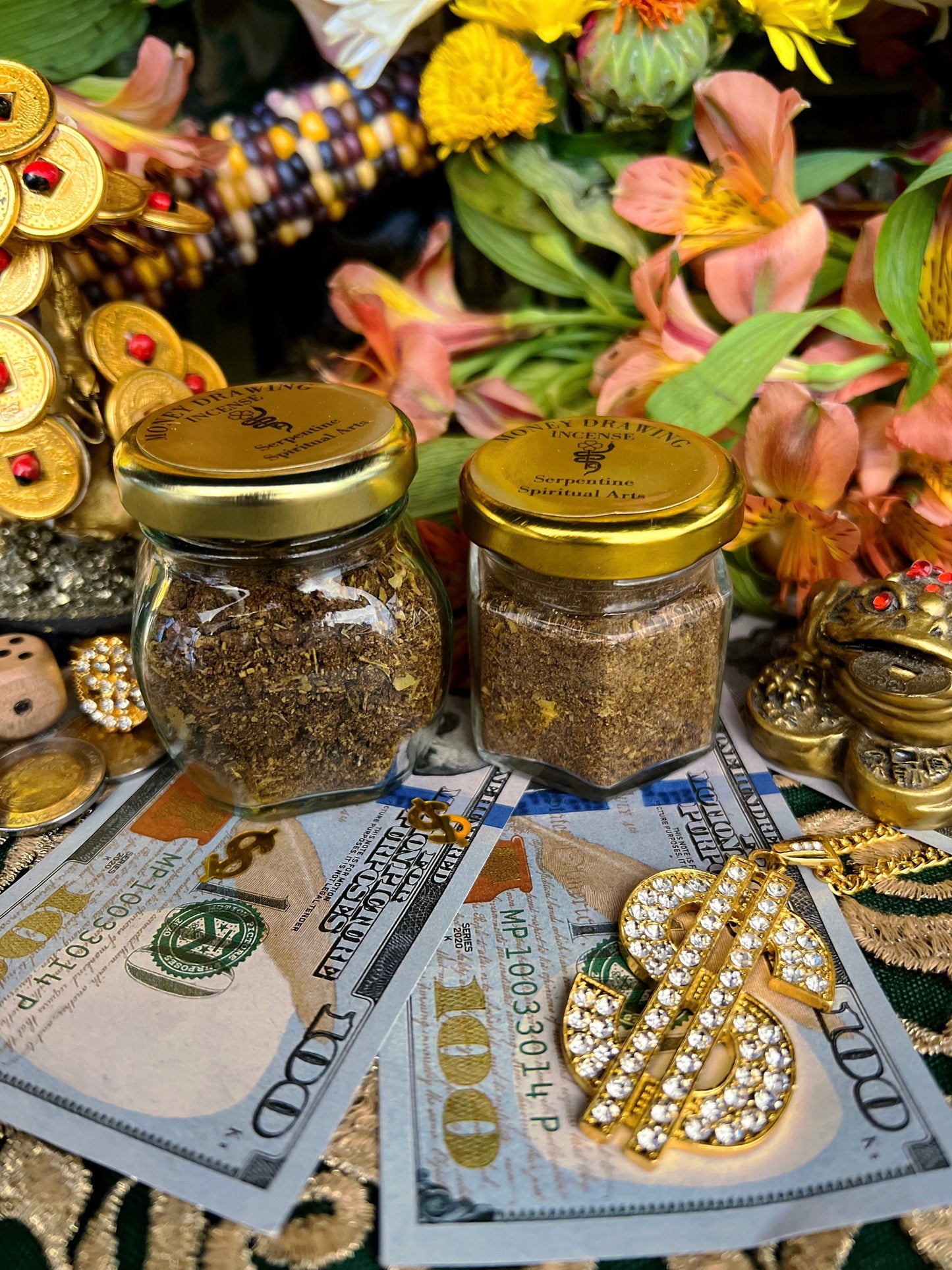 Money Drawing Incense + Prosperity + Abundance + Jala Dinero