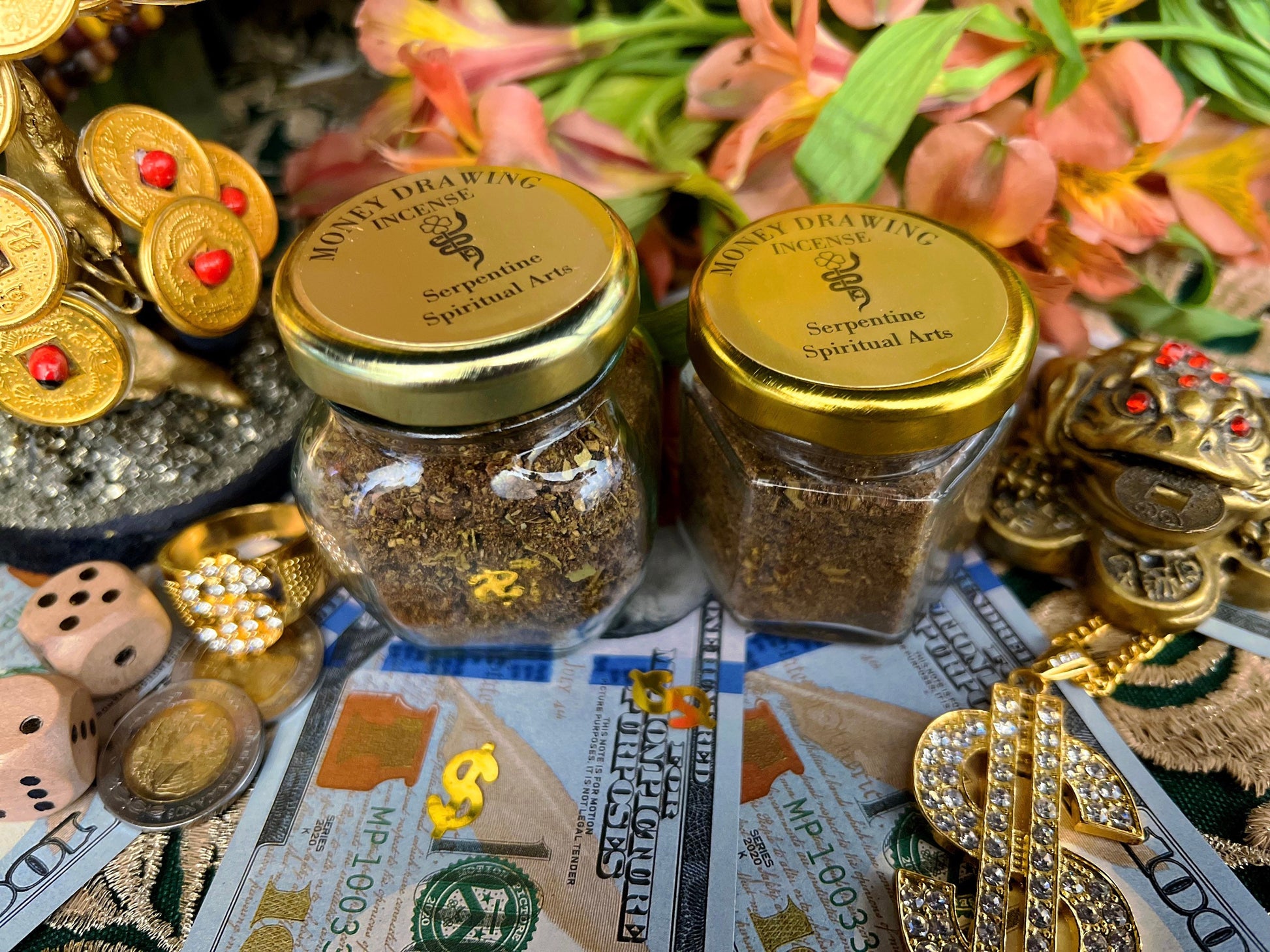Money Drawing Incense + Prosperity + Abundance + Jala Dinero