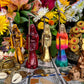 Santa Muerte Statue with Scythe + Baptized + Fixed + Made in Mexico